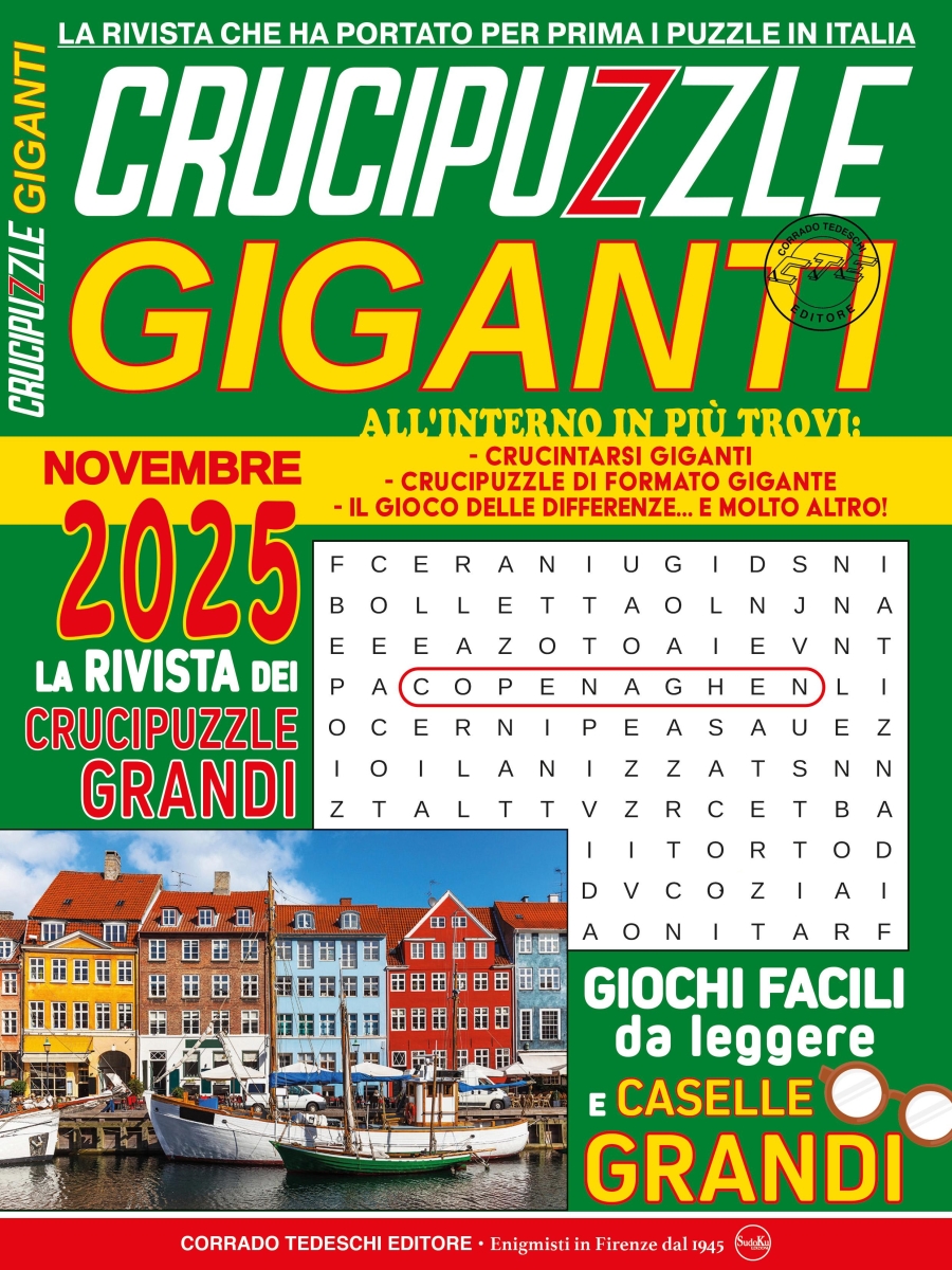 Copertina Crucipuzzle Giganti n.51
