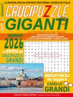 Copertina rivista Crucipuzzle Giganti