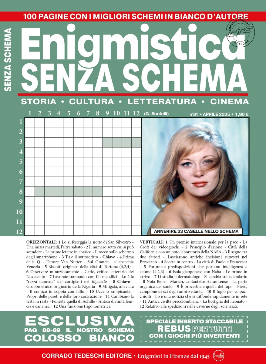 Copertina Enigmistica Senza Schema n.81