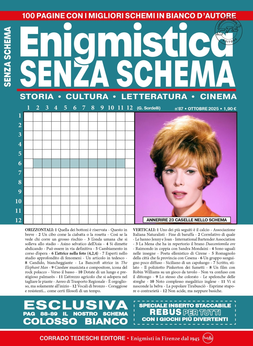 Copertina Enigmistica Senza Schema n.87