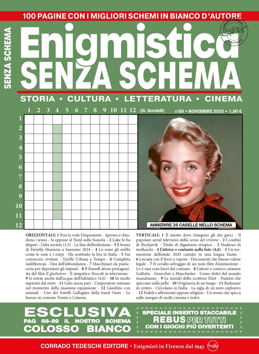 Copertina Enigmistica Senza Schema n.88