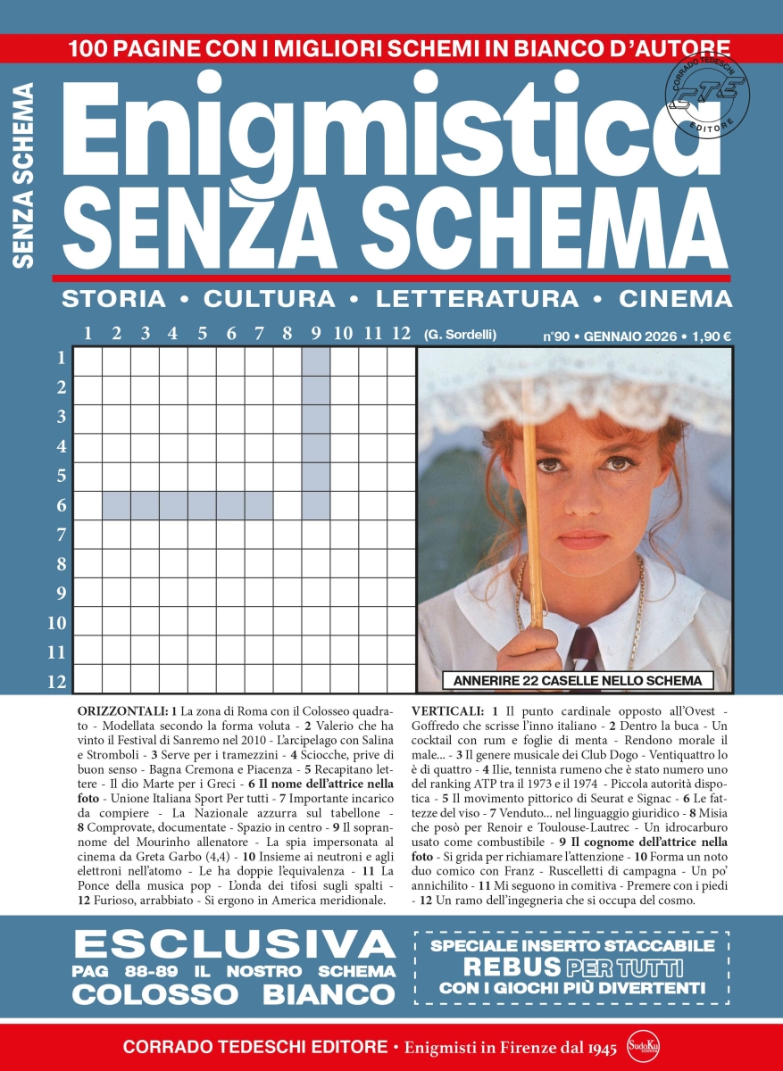 Copertina Enigmistica Senza Schema n.90
