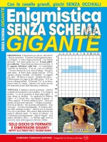 Copertina rivista Enigmistica Senza Schema Gigante