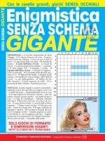 Copertina rivista Enigmistica Senza Schema Gigante