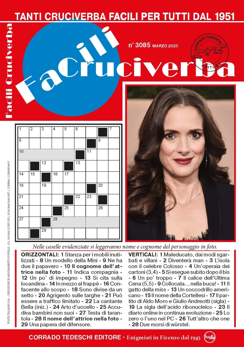 Copertina Facili Cruciverba n.3085