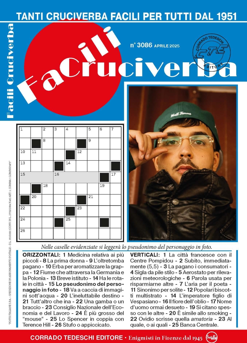 Copertina Facili Cruciverba n.3086