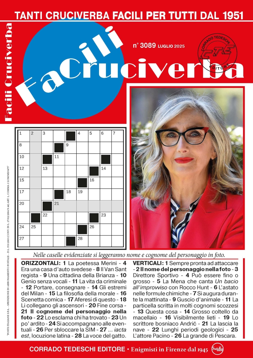Copertina Facili Cruciverba n.3089