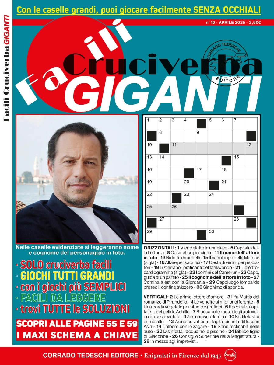 Copertina Facili Cruciverba Giganti n.10