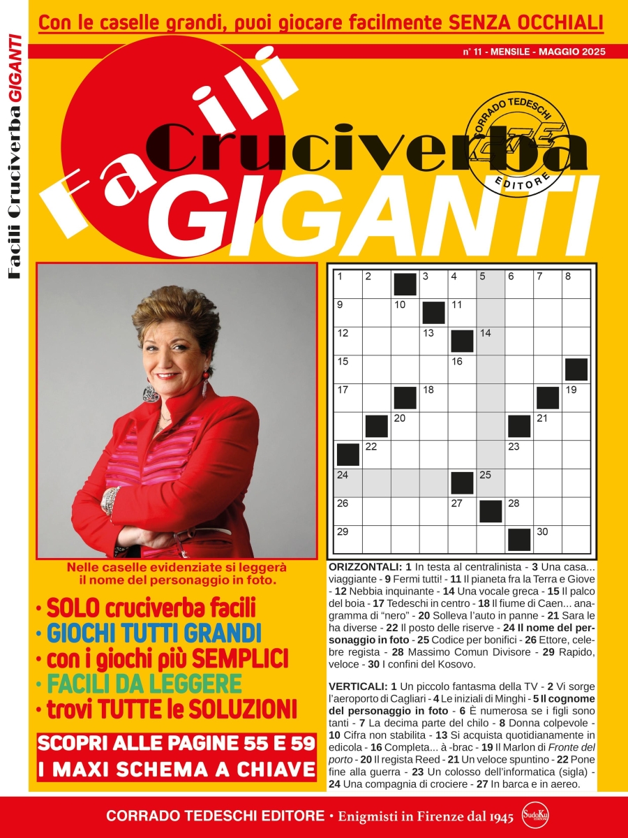 Copertina Facili Cruciverba Giganti n.11