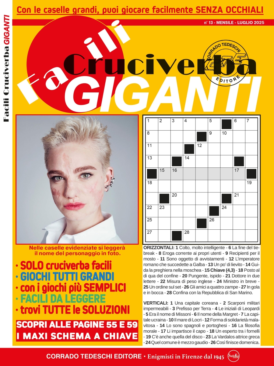Copertina Facili Cruciverba Giganti n.13