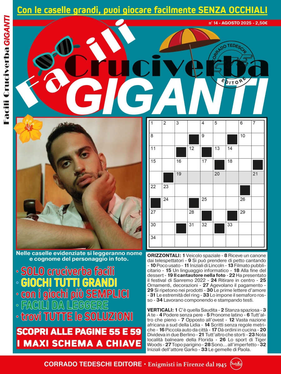 Copertina Facili Cruciverba Giganti n.14