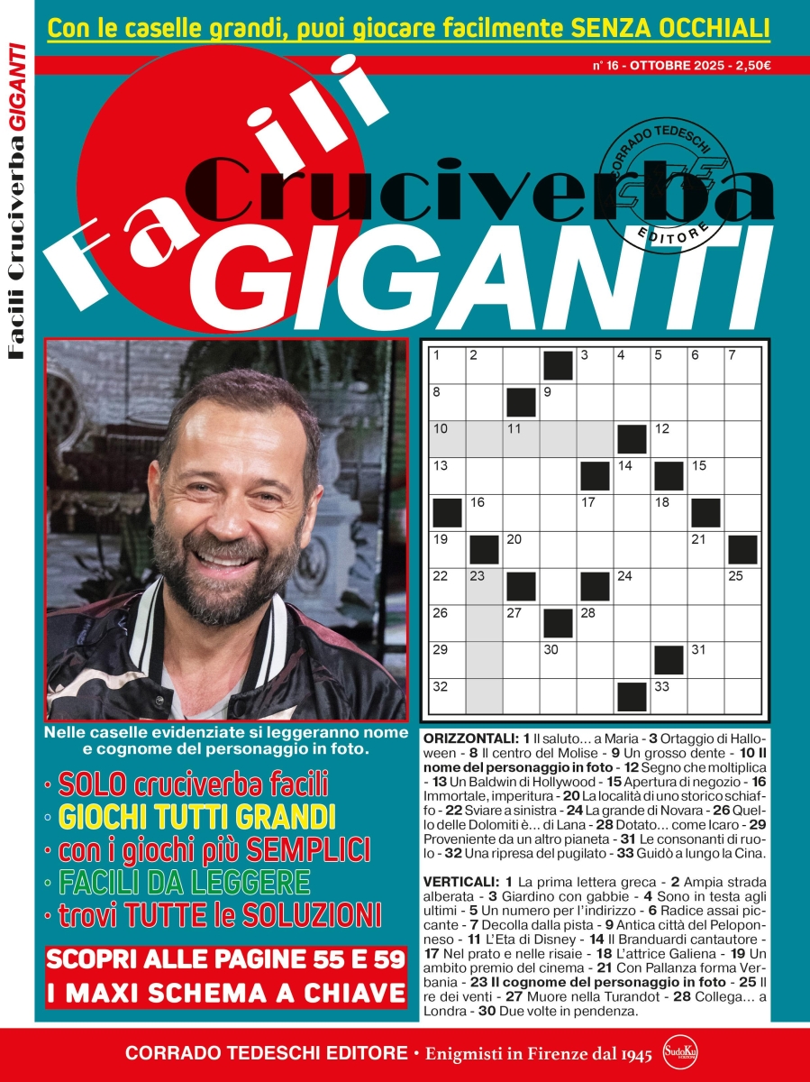 Copertina Facili Cruciverba Giganti n.16