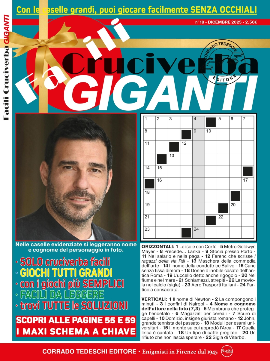 Copertina Facili Cruciverba Giganti n.18