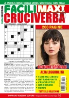Copertina rivista Facili Cruciverba Maxi