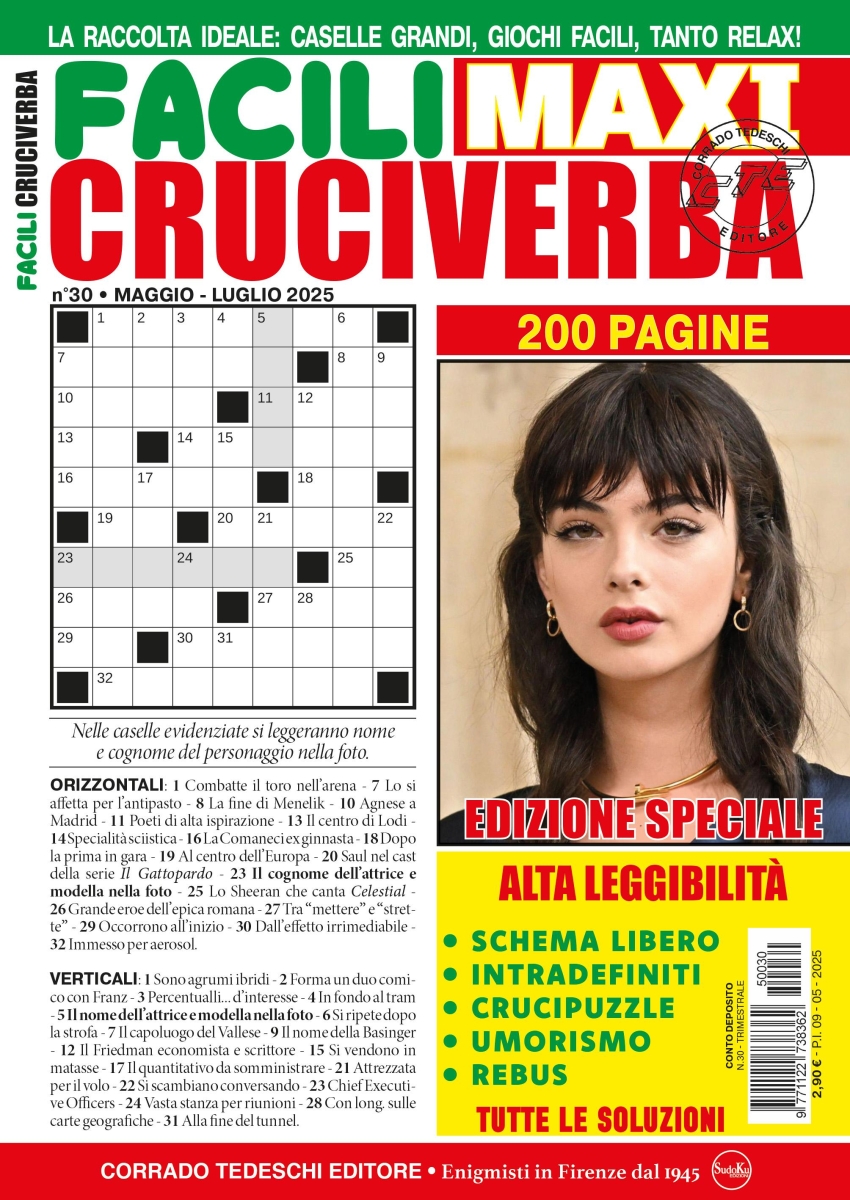 Copertina Facili Cruciverba Maxi n.30