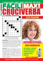 Copertina rivista Facili Cruciverba Maxi