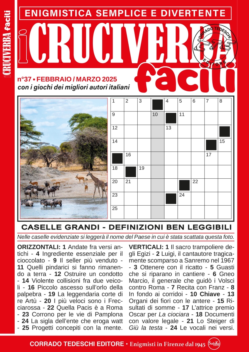 Copertina I Cruciverba Facili n.37
