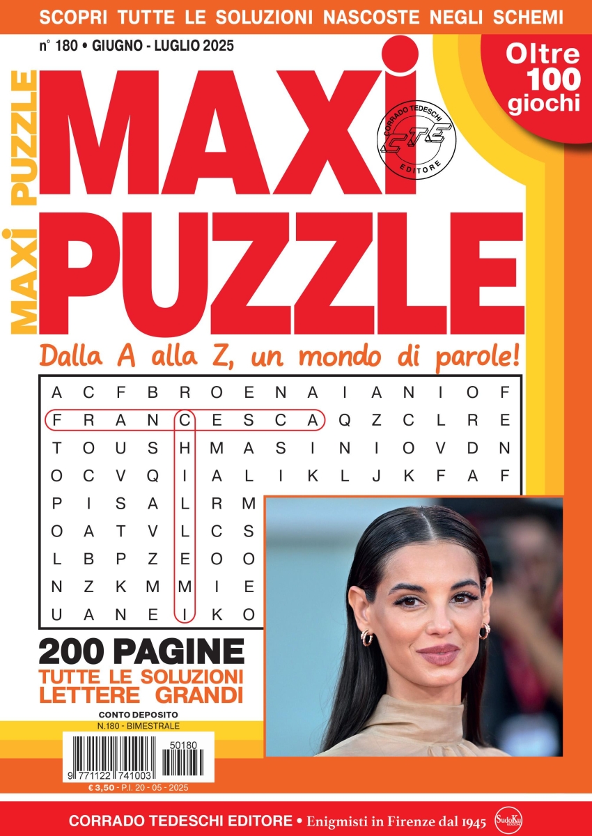 Copertina Maxi Puzzle n.180