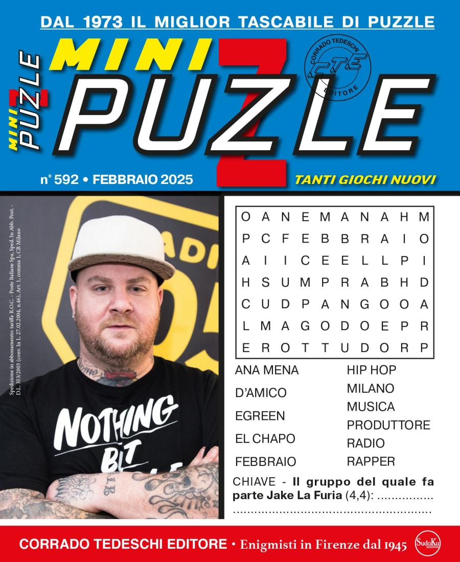 Copertina Minipuzzle n.592