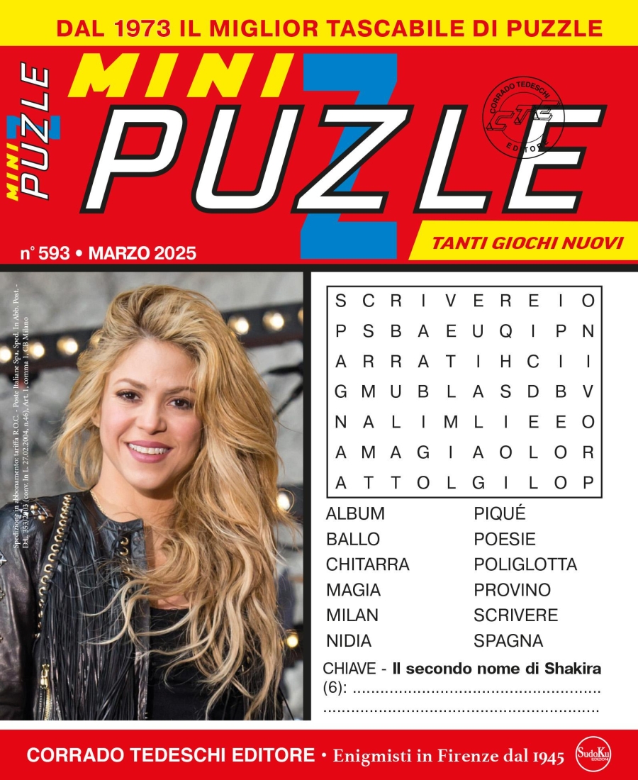 Copertina Minipuzzle n.593