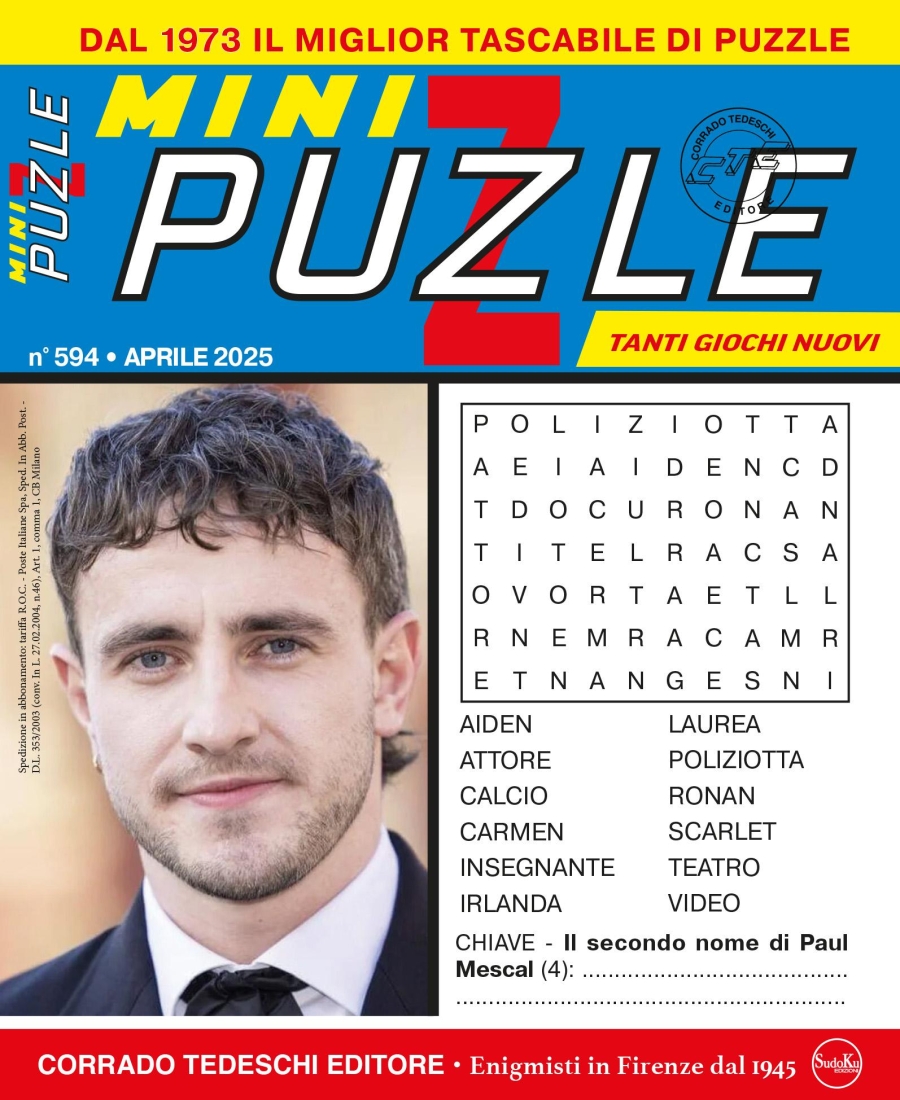 Copertina Minipuzzle n.594