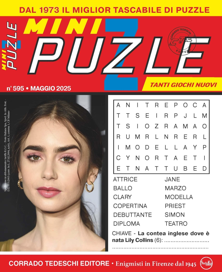 Copertina Minipuzzle n.595