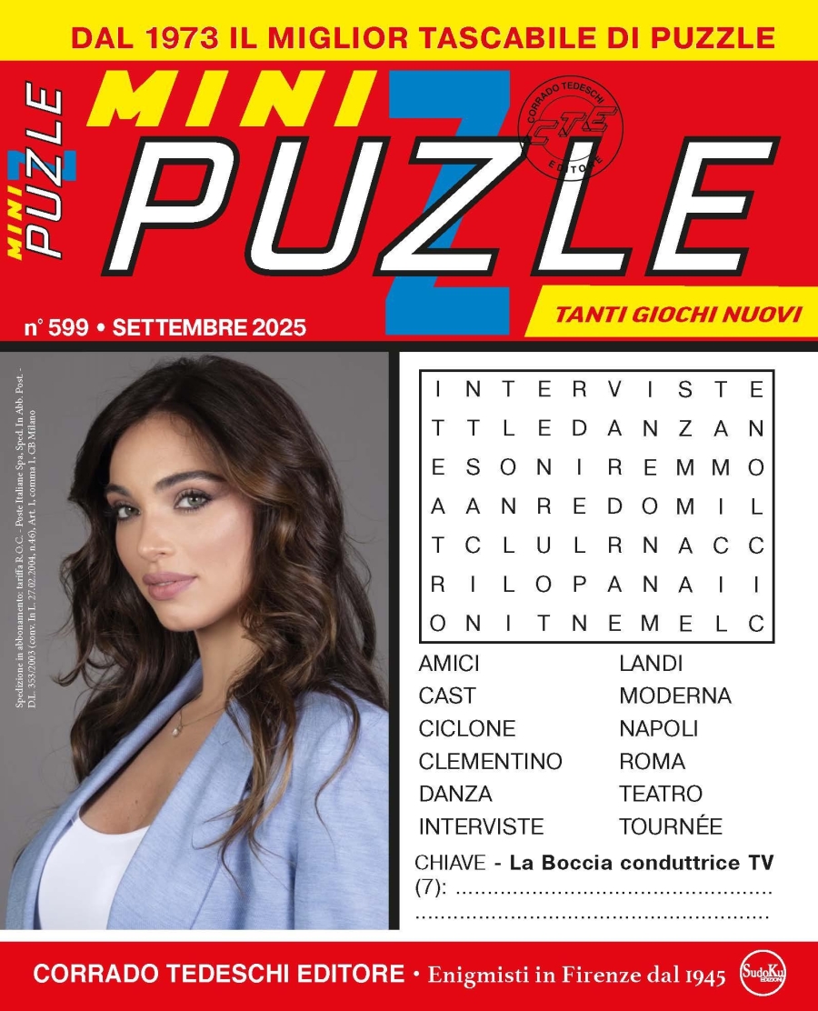 Copertina Minipuzzle n.599