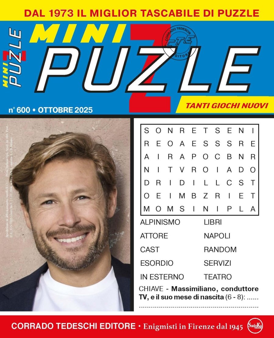 Copertina Minipuzzle n.600