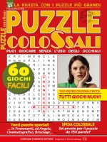 Copertina rivista Puzzle Colossali