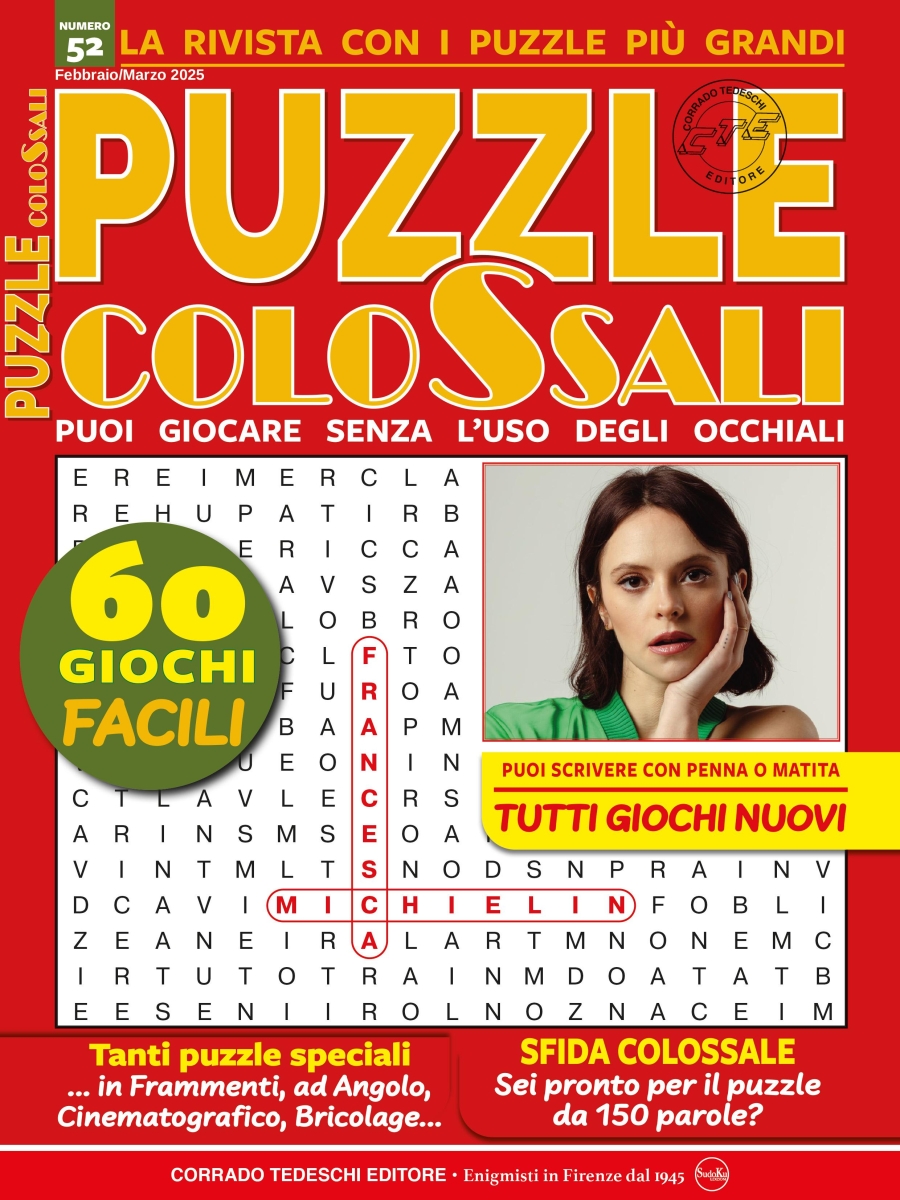 Copertina Puzzle Colossali n.52