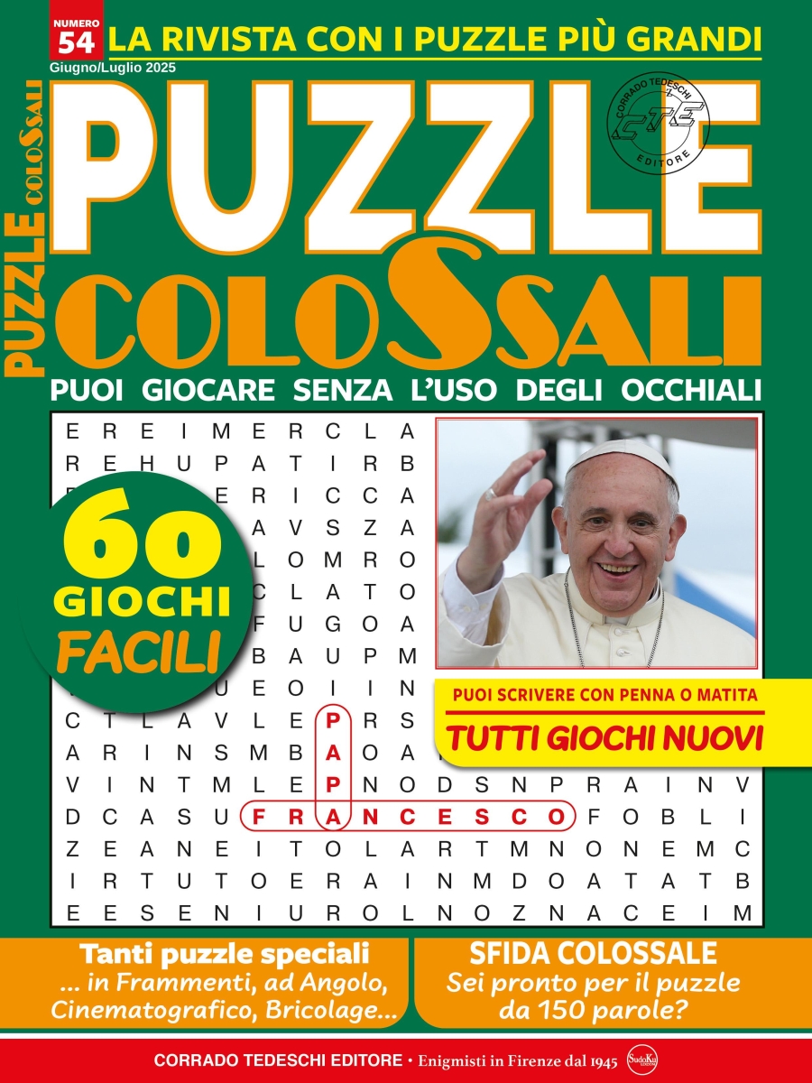 Copertina Puzzle Colossali n.54