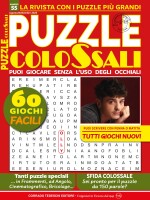 Copertina rivista Puzzle Colossali