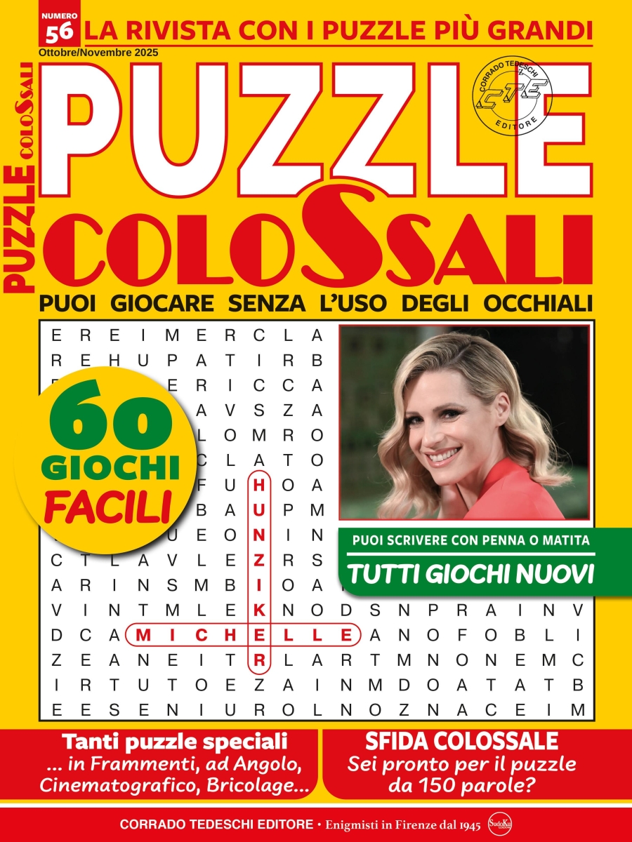 Copertina Puzzle Colossali n.56