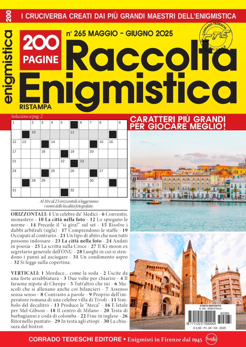 Copertina Raccolta Enigmistica n.265