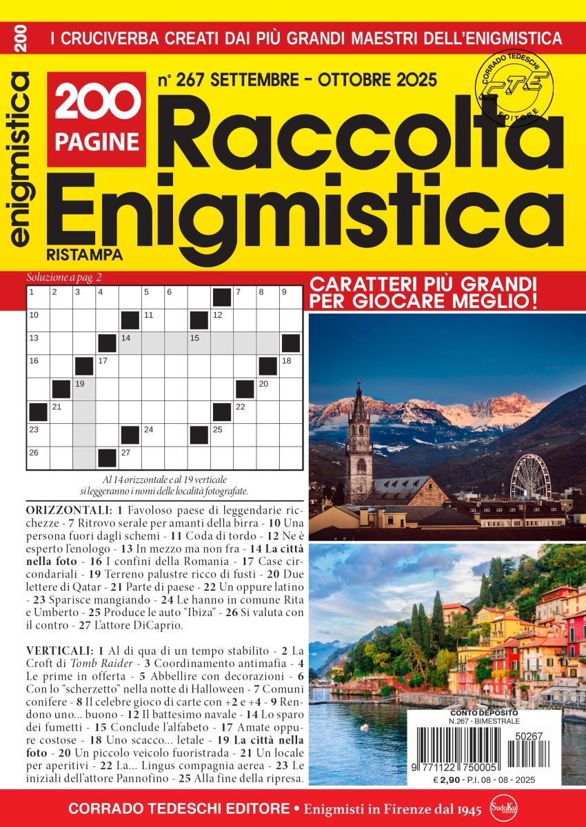 Copertina Raccolta Enigmistica n.267