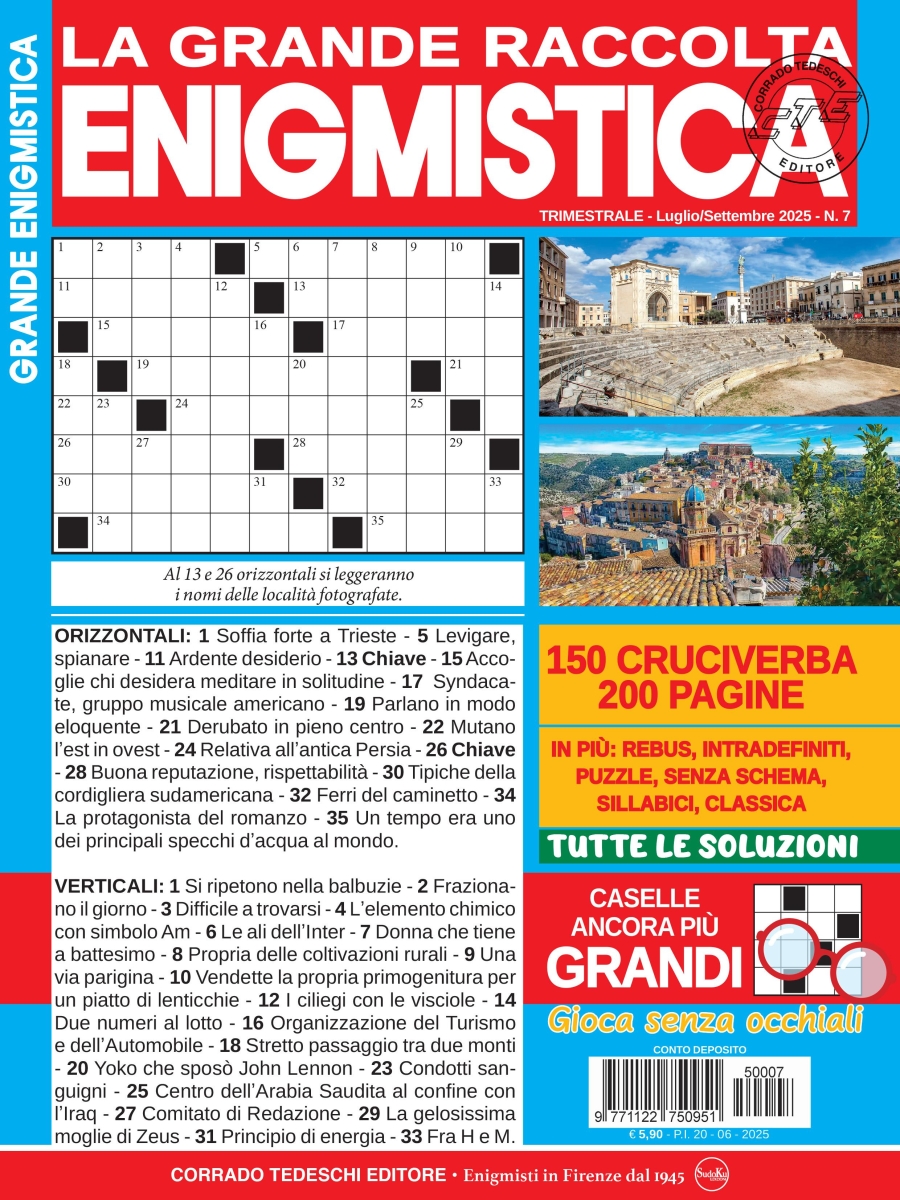 Copertina Raccolta Enigmistica Gigante n.7
