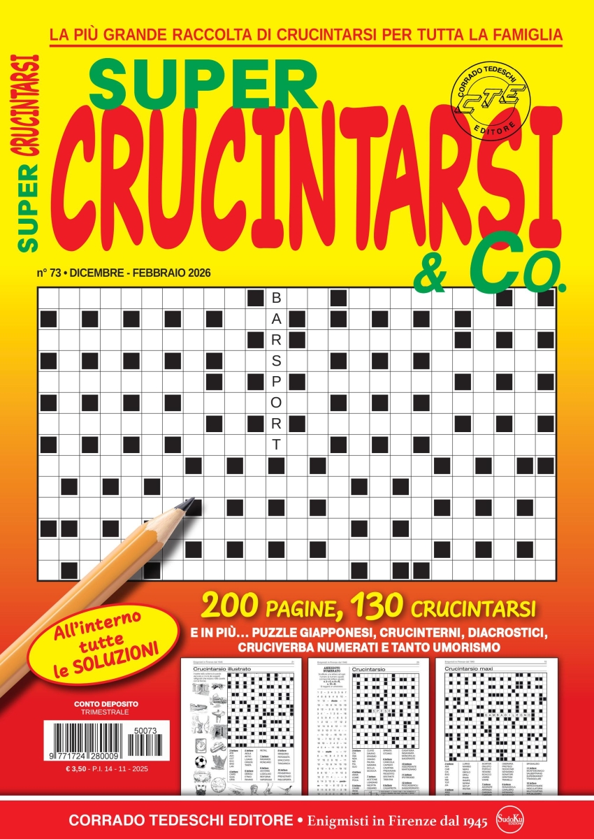 Copertina Supercrucintarsi & Co. n.73