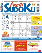 Copertina rivista Facili Sudoku