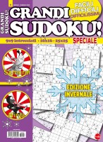 Copertina rivista Grandi Sudoku Speciale Inverno