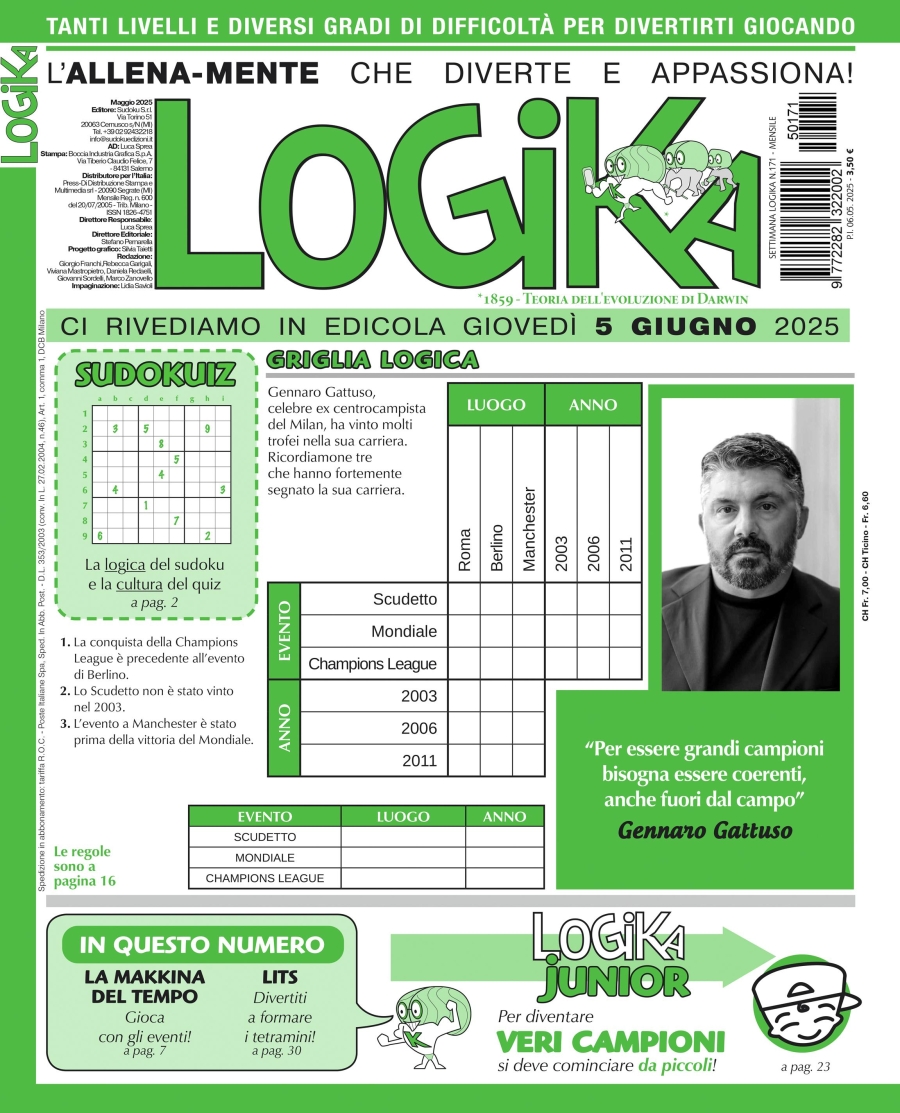 Copertina Settimana Logika n.171