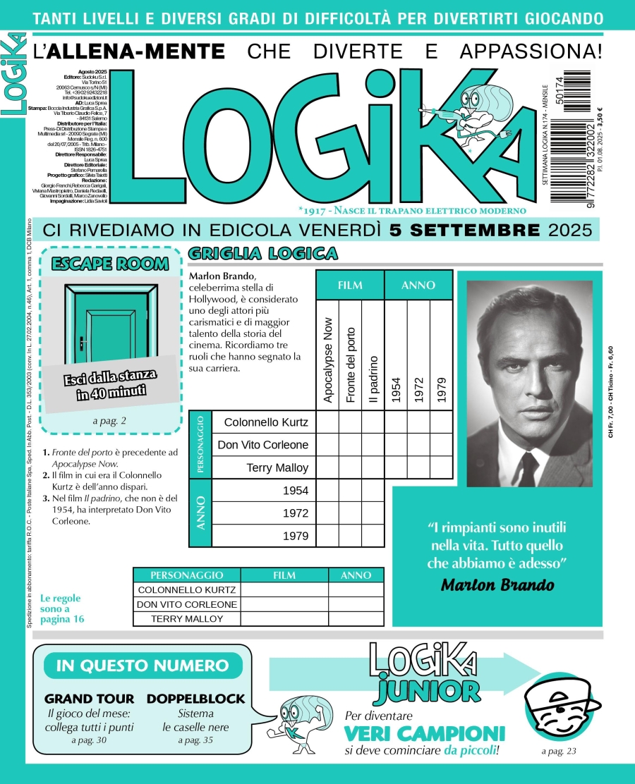 Copertina Settimana Logika n.174