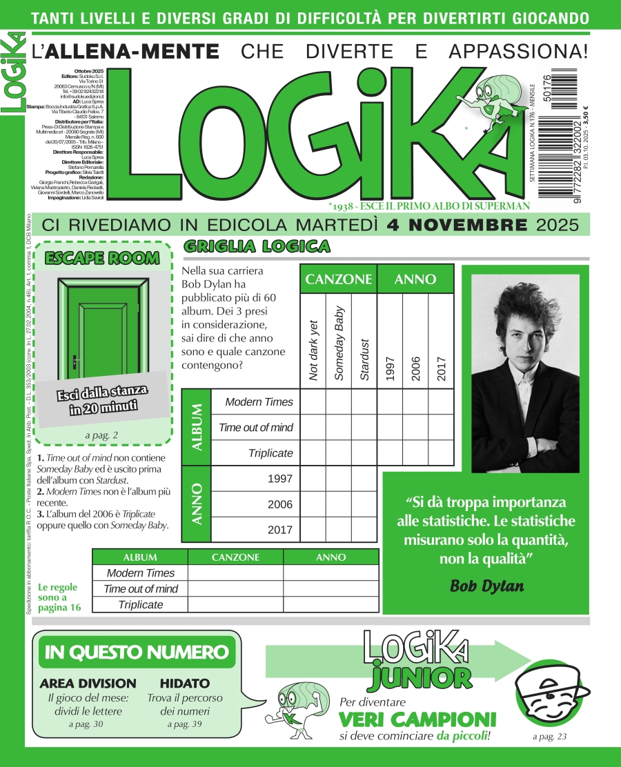 Copertina Settimana Logika n.176