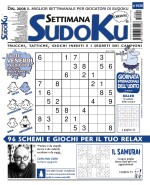 Copertina rivista Settimana Sudoku