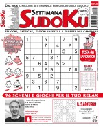Copertina rivista Settimana Sudoku