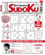 Copertina rivista Settimana Sudoku