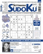 Copertina rivista Settimana Sudoku