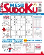 Copertina rivista Settimana Sudoku Mese