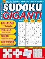 Copertina Sudoku Giganti n.39