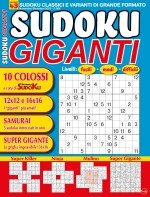 Copertina rivista Sudoku Giganti