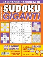 Copertina Sudoku Giganti Raccolta n.6